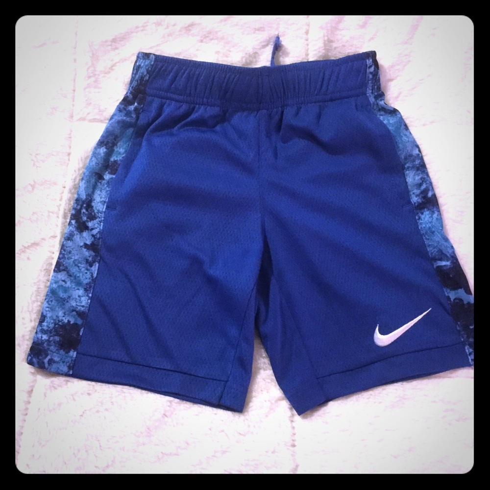 Blue Dri-fit shorts